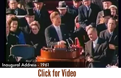 American Values â€“ Excerpts from President John Fitzgerald Kennedy Speeches